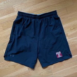 Under Armour x Temple University athletic shorts - 8” inseam